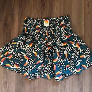 Farm Rio Toucan Print skirt